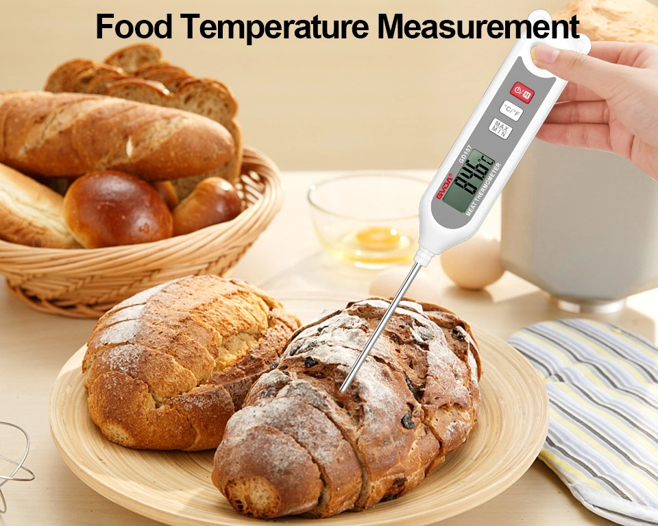 Waterproof Digital Instant Read Meat Thermometer with Folding Probe Backlight for Cooking Food Candy, BBQ Grill, Liquid