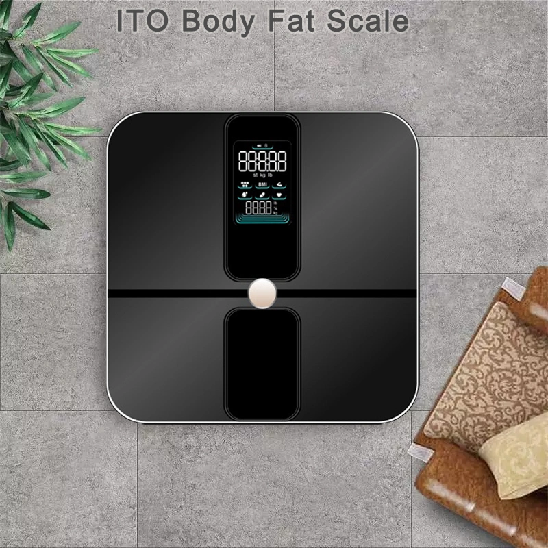 New Va Display ITO Smart Digital Body Fat Scale with Analysis APP